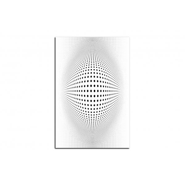 Obraz na plátně - Abstraktní geometrická sfera - obdélník